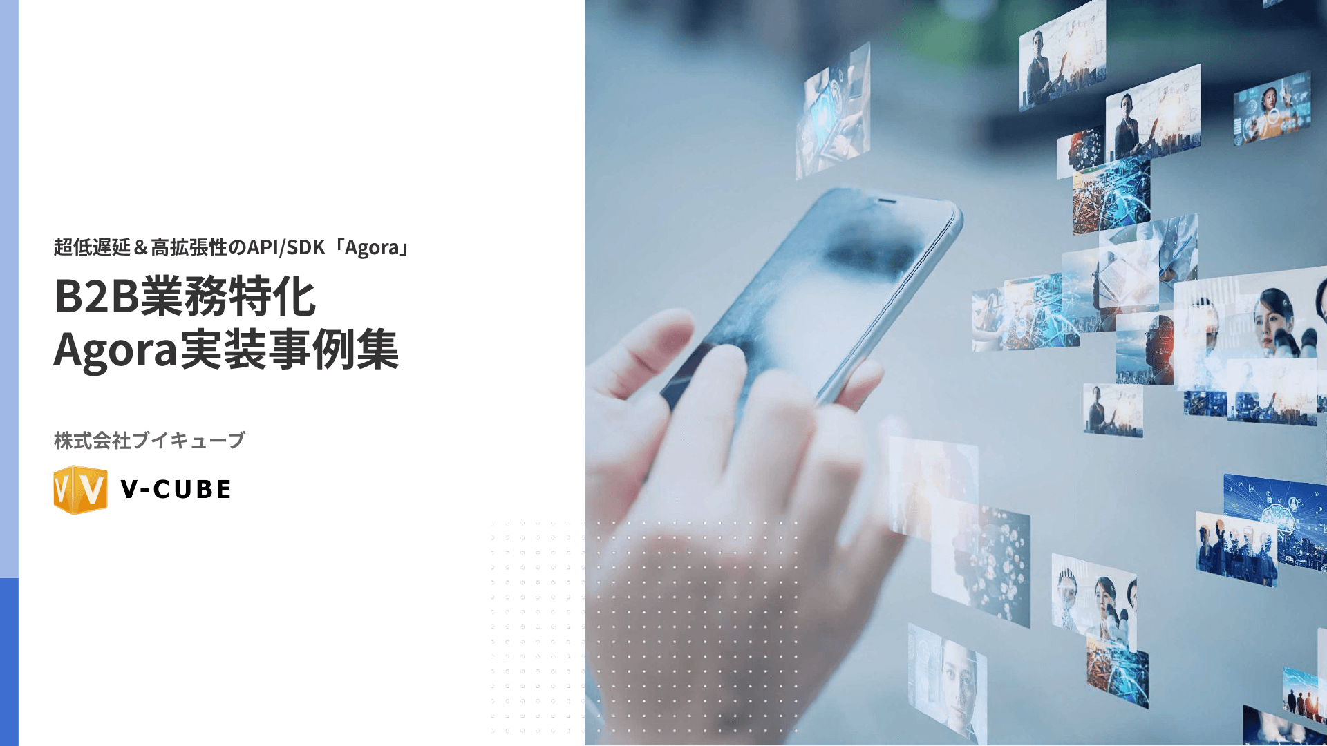 B2Bに強い通話・配信SDK 