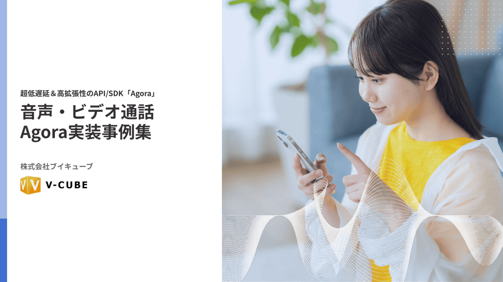 B2B業務特化Agora実装事例集