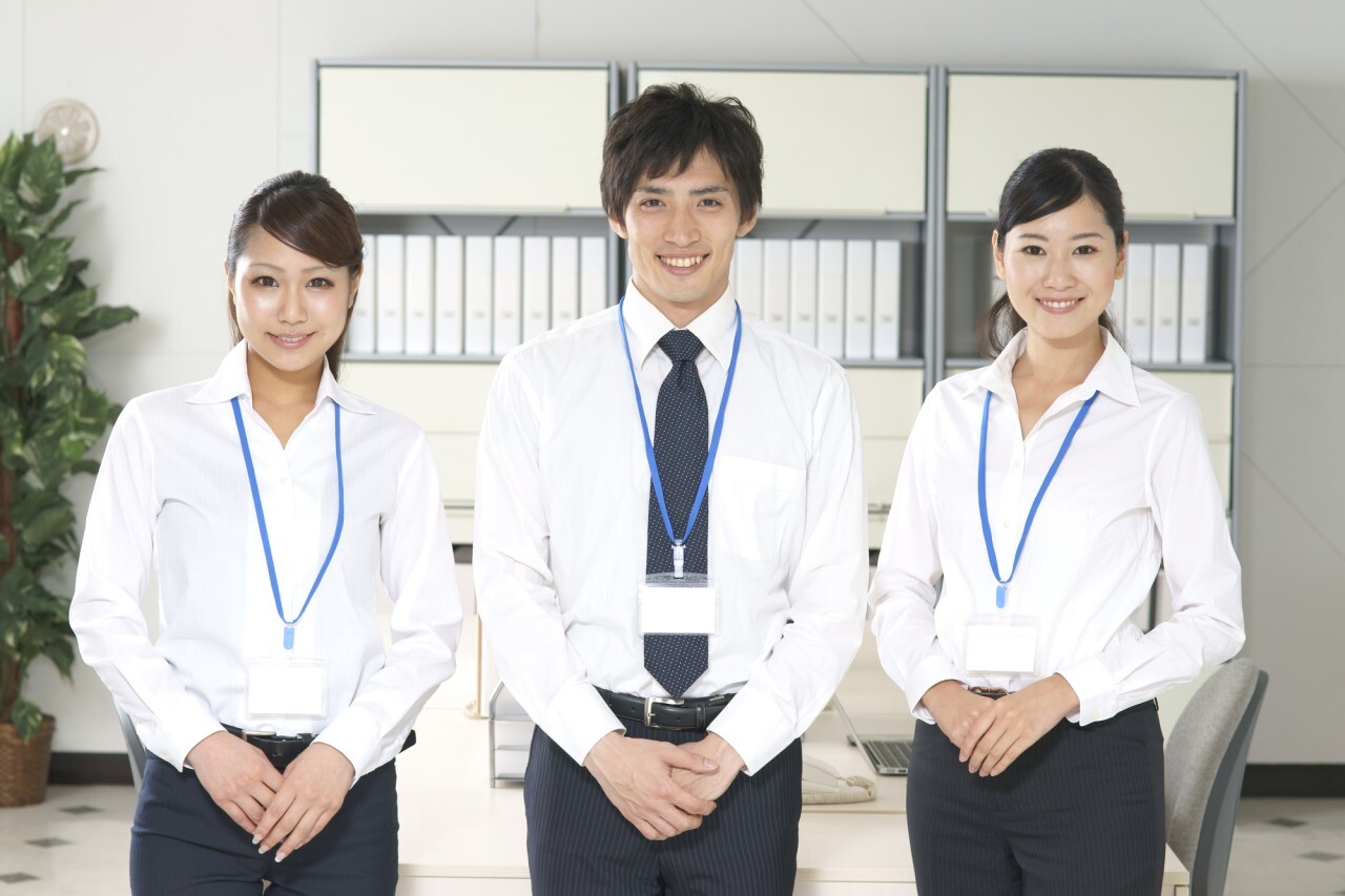 展示会スタッフ派遣と営業代行サービスのイメージ。