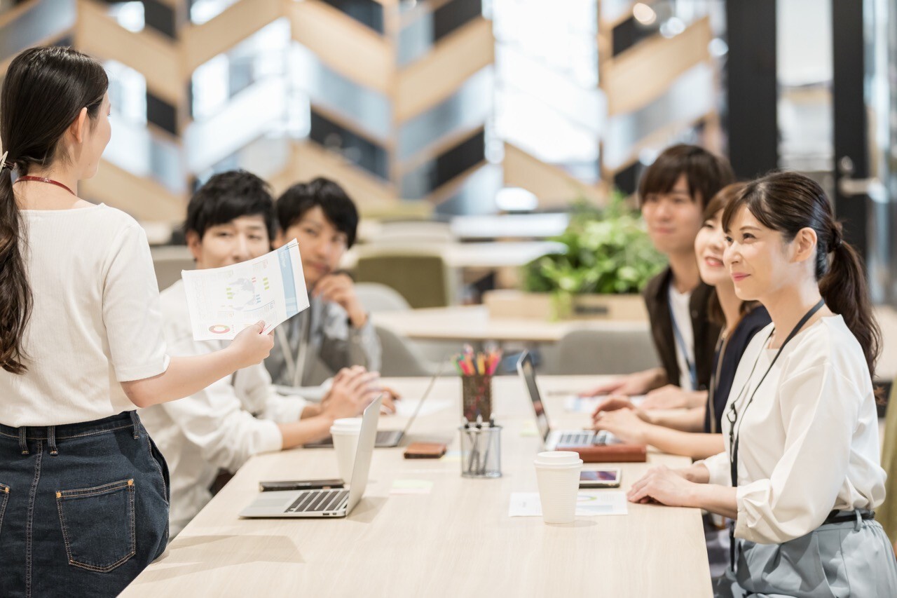 自社らしさを体験できる採用イベントの様子。