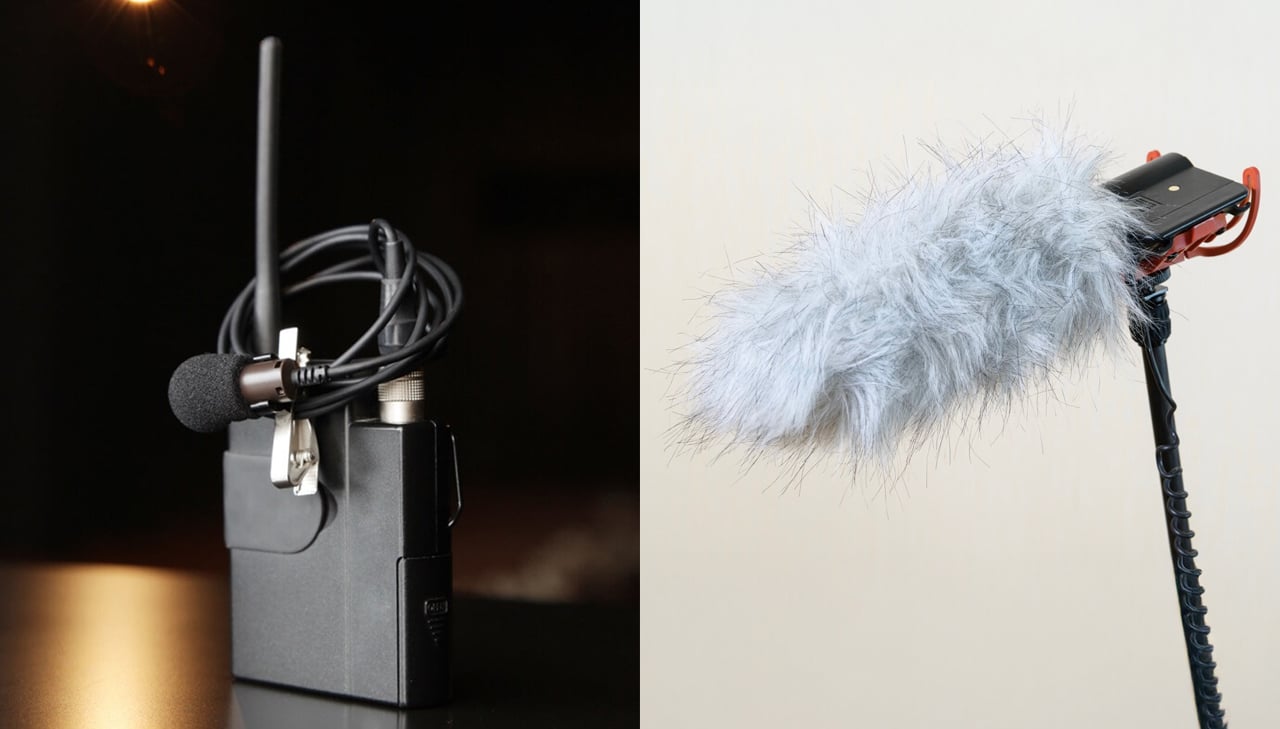 外部マイク（ピンマイク・ガンマイク）