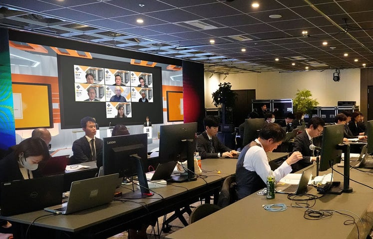 バーチャル株主総会のイメージ