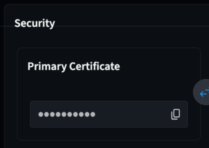 Primary Certificate