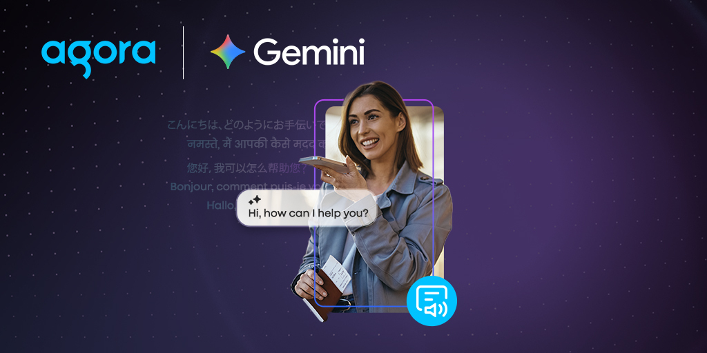 表現力のある革新的な声をリアルタイム会話AIに。Gemini 3.8 Flash TTS × Agoraで始める次世代ボイスAI