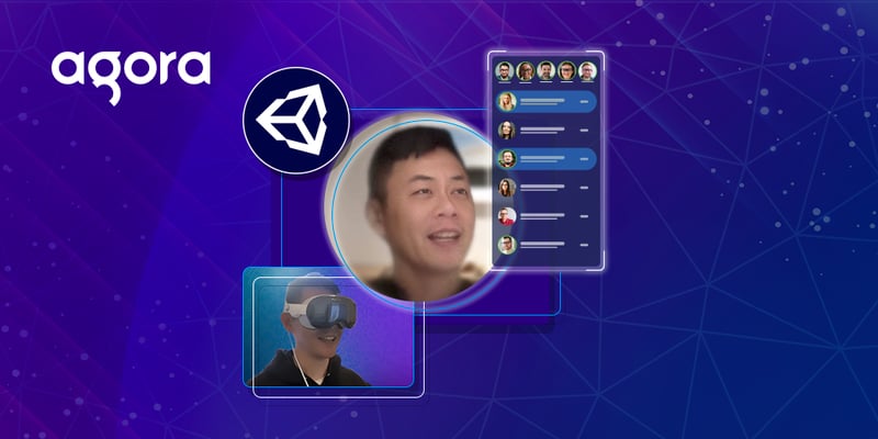 Agora SDKを使用したVision Pro Unity クイックスタート