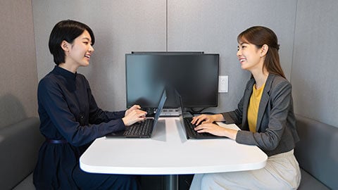 1on1、少人数会議に！