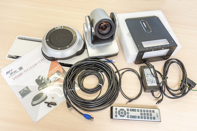 VC520+カメラ、スピーカーマイクなど一式