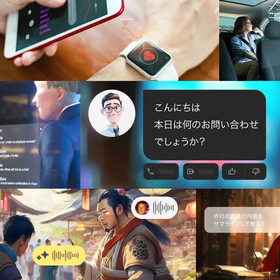 会話型AIも簡単実装
