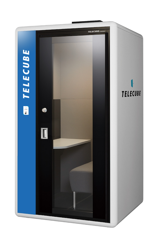 JR西日本の駅ナカ初登場！個室型ワークブース「テレキューブ」をJR