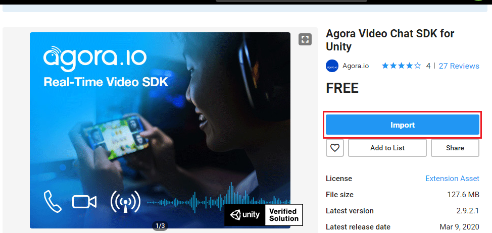 Unity 映像sdk Agora ビデオ通話 ライブ配信sdk オンラインイベント ウェビナー Web会議ブイキューブ