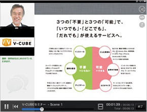 タブレット端末から