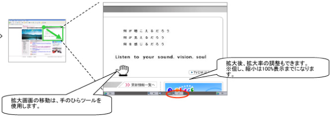拡大