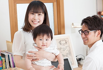 テレワークのメリットのイメージ