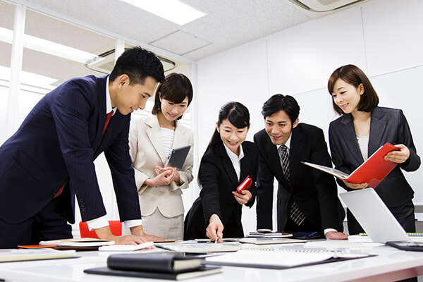 テレワークに対応した社内制度作りのイメージ