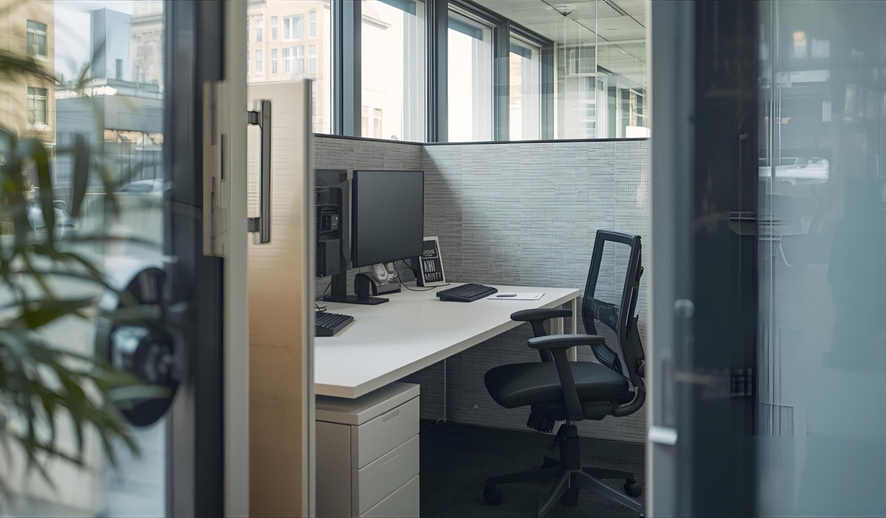 オープンタイプのの集中ブースのイメージ